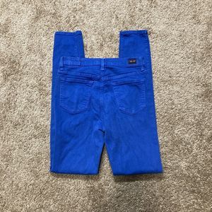 Angry Rabbit Size 28 Women Blue Skinny Jean Style Pants Stretch Hight Rise